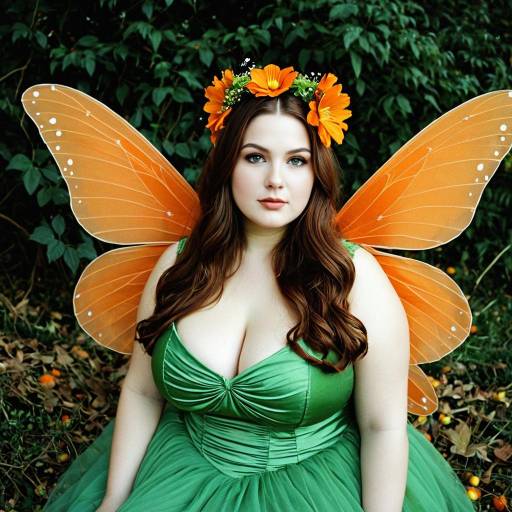 Enchanting Plus Size Fairy for Halloween