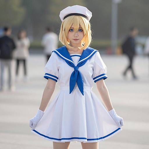 Lifestyle costume photo of Janus (kancolle). Cosplay clothes