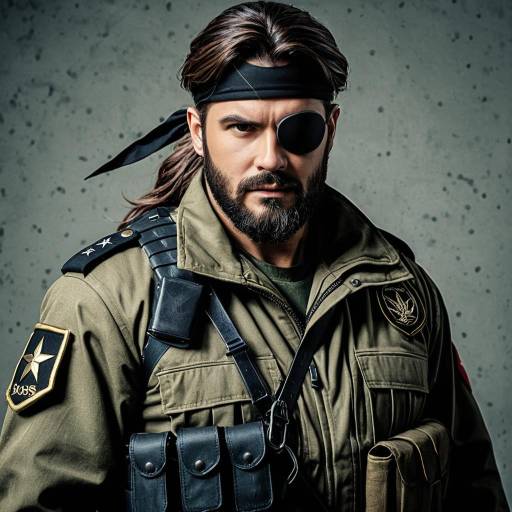 Epic Big Boss Male Cosplay Costume