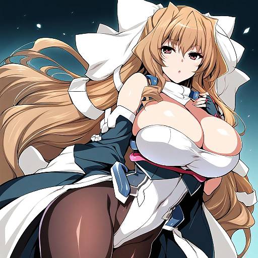 Illustration of Aoi kimi, kyoukaisenjou no horizon in the style of Ninoko