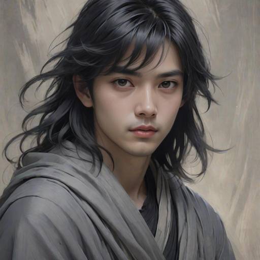 Gentle Portrait of a Vulnerable Young Boy Gentle Portrait of a Vulnerable Young Boy