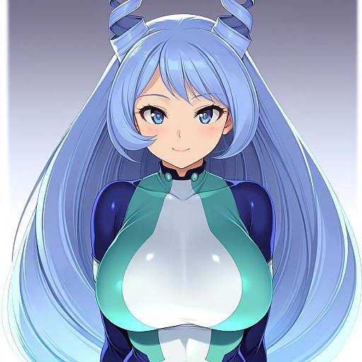 Illustration of Hadou nejire, boku no hero academia in the style of Kinoshita ichi