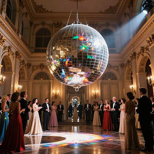 Grand Ballroom with Giant Disco Ball