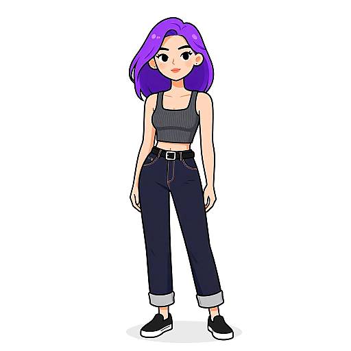 Casual Chic Woman Streetwear Outfit