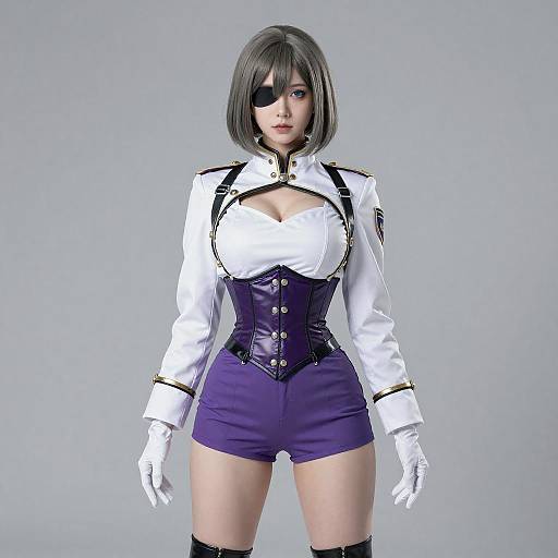 Cosplay photo of mujina. Costume clothes