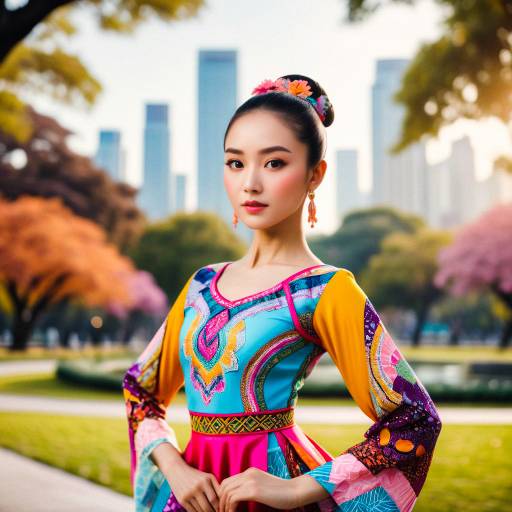 Graceful Asian Ballet Dancer in Ankara Graceful Asian Ballet Dancer in Ankara