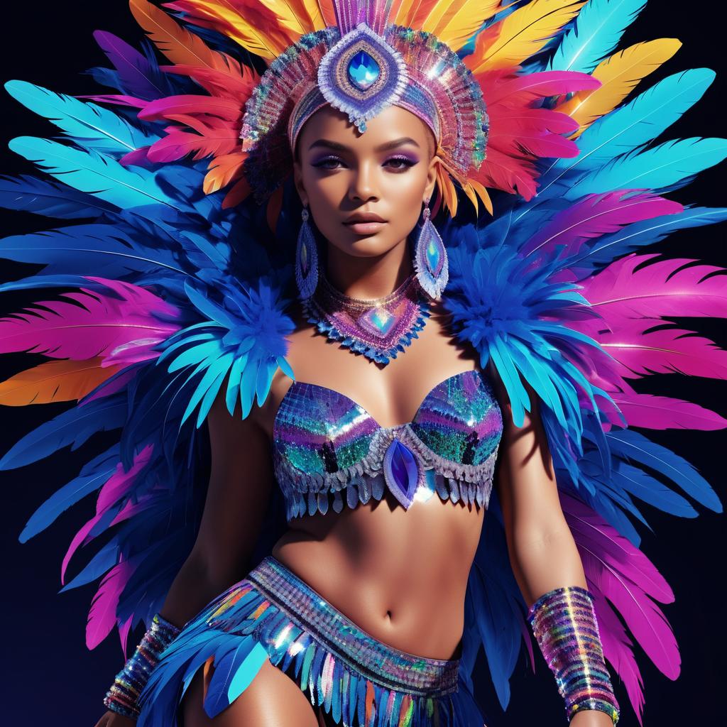 Vibrant Festival Fashion Concept Design