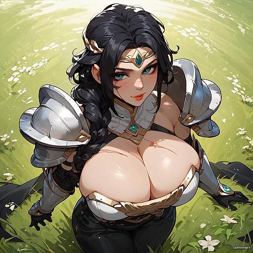 Shadowheart Braided Warrior in Leather Armor