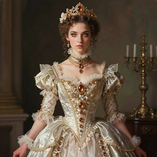 Enchantress in AI Victorian World