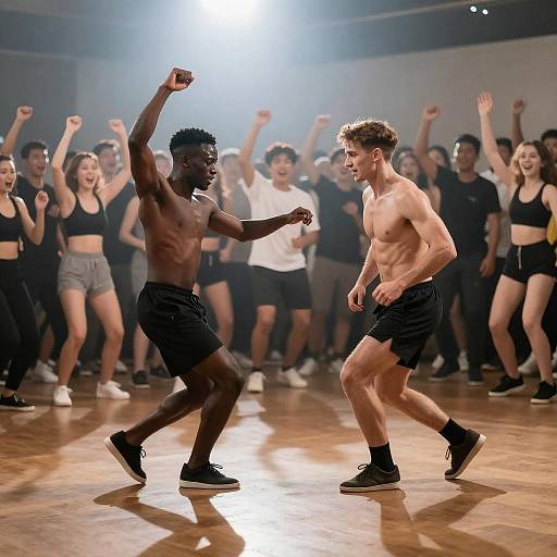 Dynamic Dance Performance with Diverse Audience