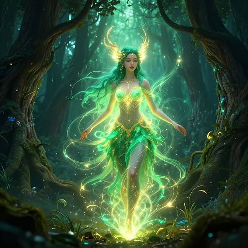 Anaya the Mystical Forest Spirit