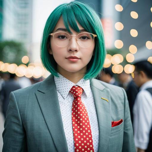 Sleek Mirai Sasaki Sir Nighteye Cosplay