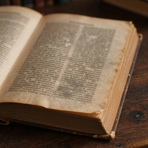 Weathered Vintage Book Texture