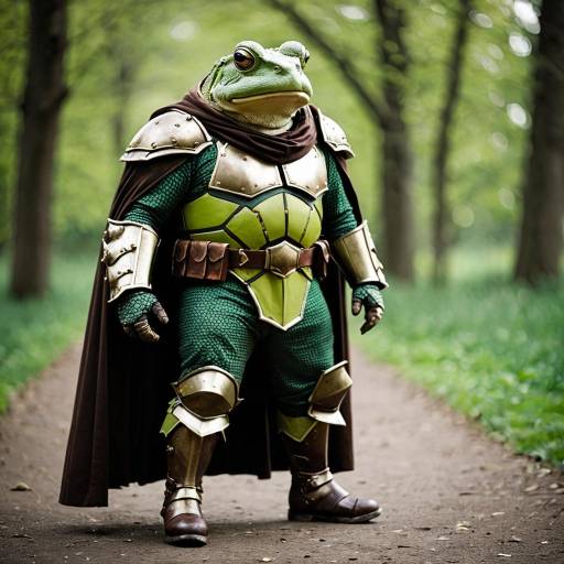 Captain Grime: Toad-Like Cosplay Costume