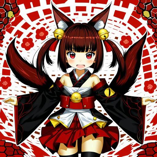 Illustration of Akagi-chan (azur lane), azur lane in the style of Cura