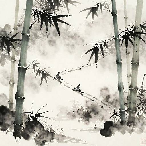 Mystical Bamboo Grove Journey Map
