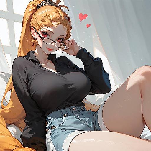 Midna in Love Hotel Setting