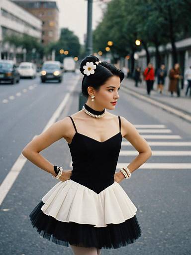 Bauhaus Ballet Costume with Jewelry
