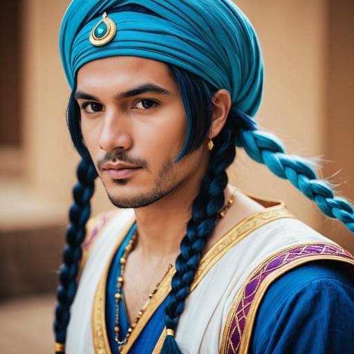 Lifestyle costume photo of Aladdin (magi). Cosplay clothes