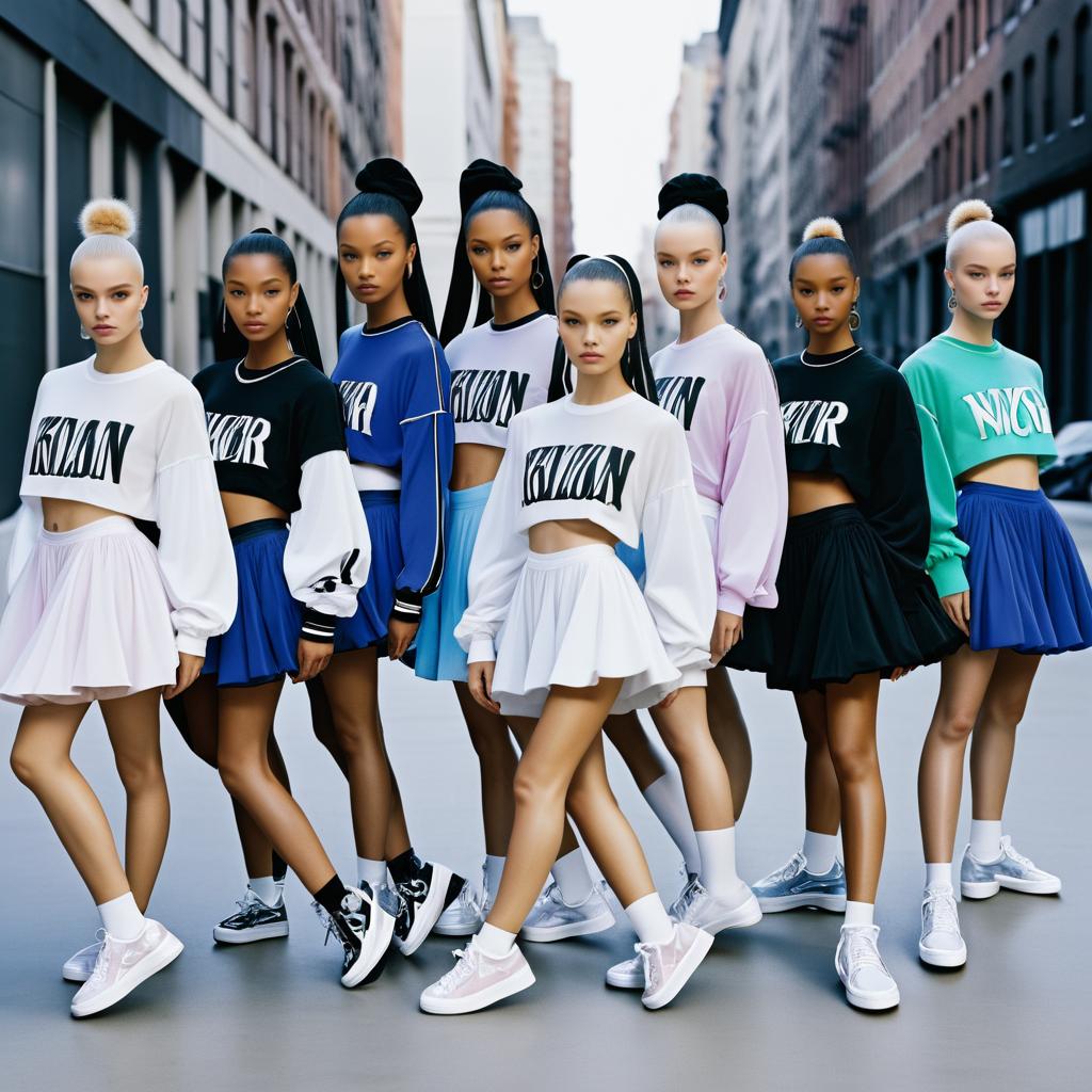 Ballerinas in Streetwear Fashion Photography