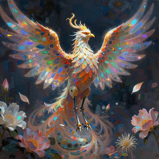 Cyberpunk Android Phoenix Portrait