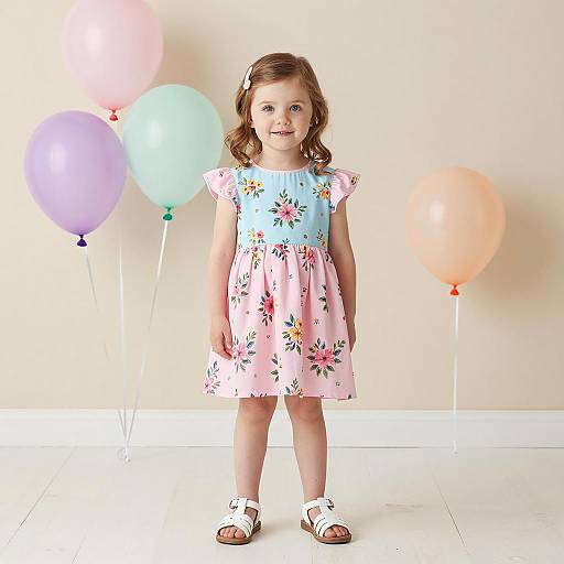 Charming Toddler Party Outfit Photoshoot