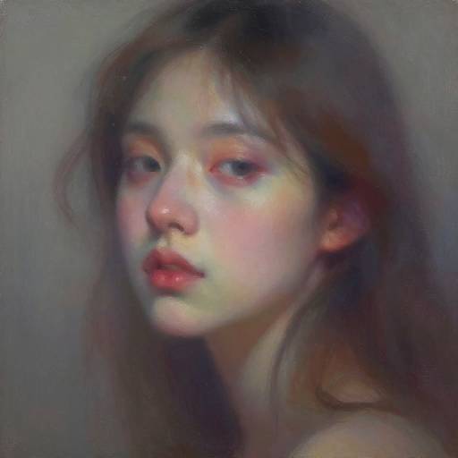 Surreal Portrait with Ethereal Undertones