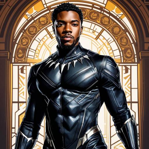 Black Panther Inspired Digital Portrait