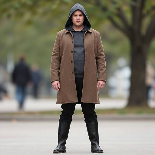 Plus Size Handmaid in Outdoor Setting