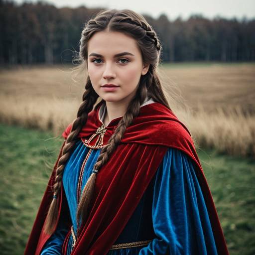Noble Girl in Medieval Attire