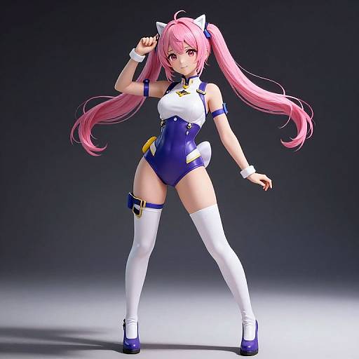 Kawaii Rei Ayanami in Plug Suit