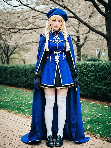 Cosplay photo of artoria caster (second ascension) (fate). Costume clothes