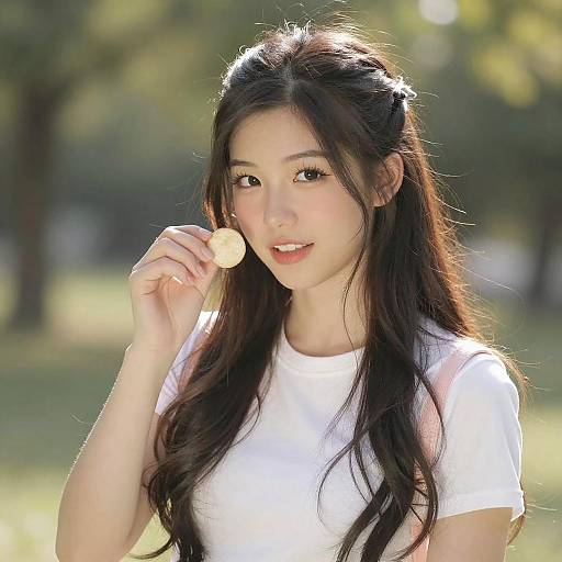 Photorealistic Portrait of Belle Delphine