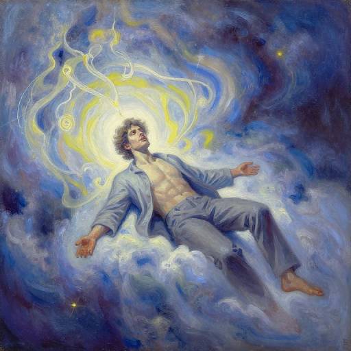 Dream and Spirit Connection Oil Painting