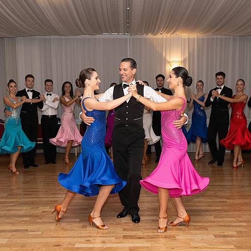 Captivating Dance Event Trio Snapshot