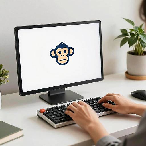 Minimalistic Workspace with Fast Typing