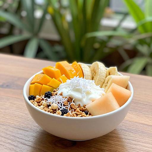 Bionico Dessert Bowl on Wooden Table