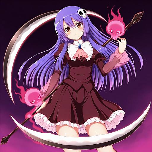 Illustration of Haqua d'rot herminium, kami nomi zo shiru sekai in the style of Tksand