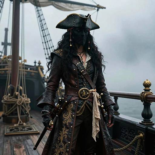 Shadowy Pirate Queen at Phantom Isles