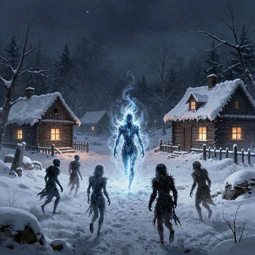 Haunted Winter Village Wanderer