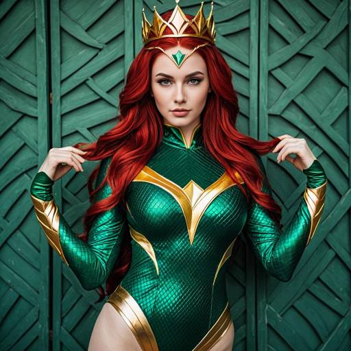 Mera-Inspired Sexy Cosplay Outfit Design