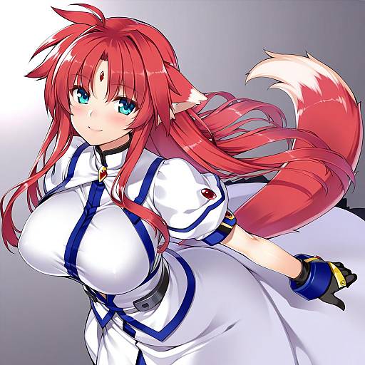 Illustration of Arf, lyrical nanoha in the style of Tama (tamatamo)