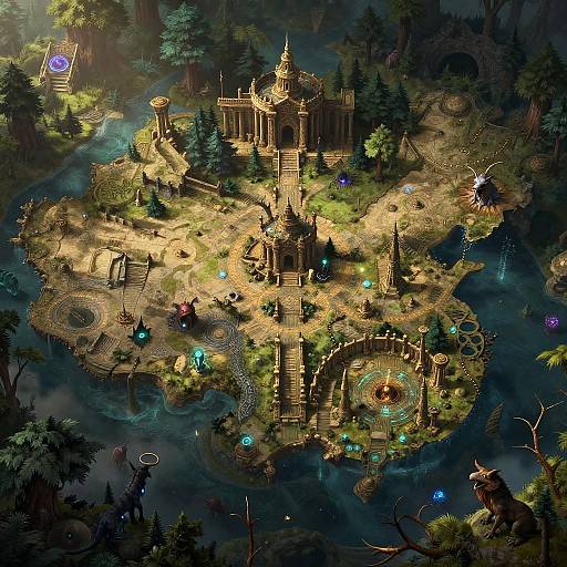 Epic Fantasy World Map Generator