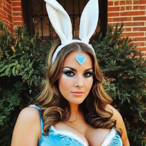 Detailed Vintage Playboy Bunny Renaissance Look
