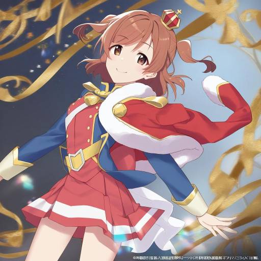 Illustration of Aijou karen, shoujo kageki revue starlight in the style of Tsurusaki yuu