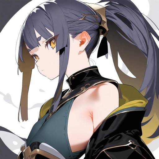 Illustration of Akari (raigou), original in the style of Jikatarou