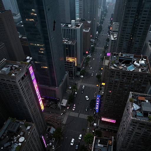 Dystopian Apocalypse Cityscape Aerial