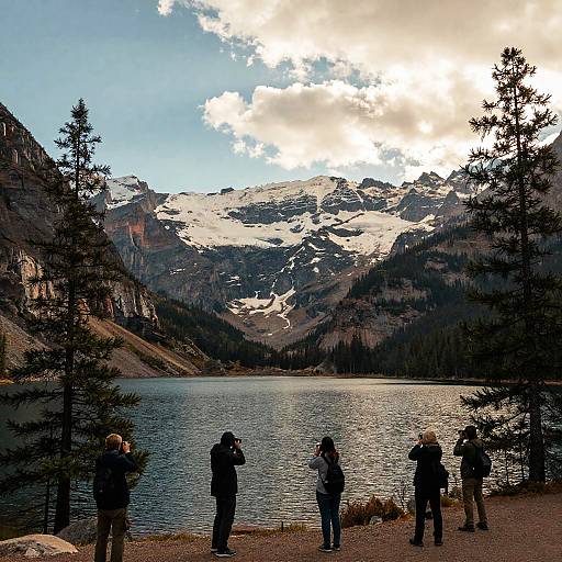 Alpine Landscape Inspired by Ansel Adams