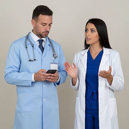 Medical Professionals Standing Together