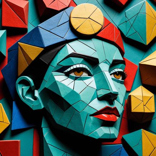 Revolutionary 3D Cubist Narrative Artistry